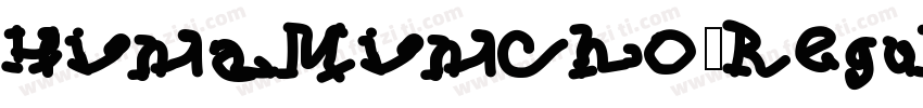 HinaMincho-Regular-2字体转换
