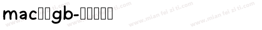 mac仿宋gb字体转换