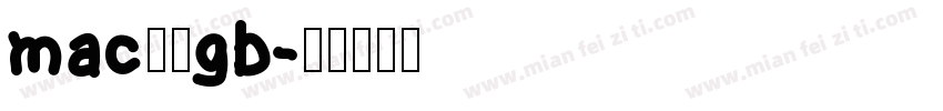 mac仿宋gb字体转换