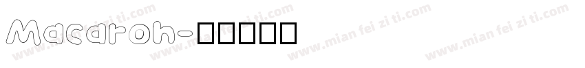 Macaron字体转换