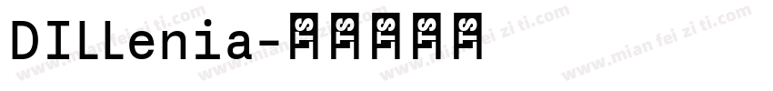 DILLenia字体转换