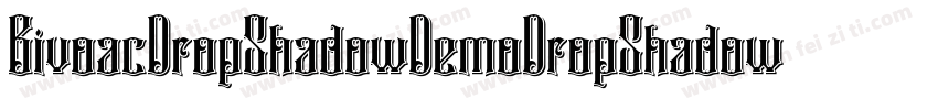 BivoacDropShadowDemoDropShadow-Rp9RW字体转换