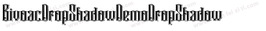 BivoacDropShadowDemoDropShadow-Rp9RW字体转换