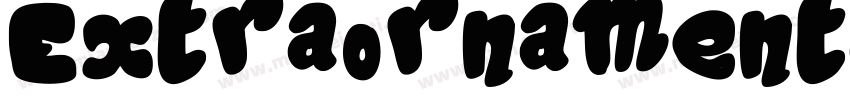 Extraornamentalno2-voRy字体转换