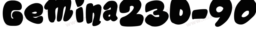 Gemina23D-9ORy字体转换