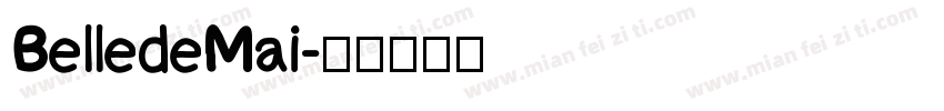 BelledeMai字体转换