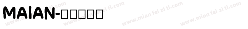 MAIAN字体转换
