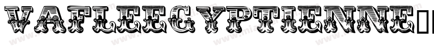 VafleEgyptienne字体转换