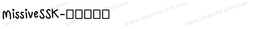 MissiveSSK字体转换