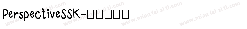 PerspectiveSSK字体转换