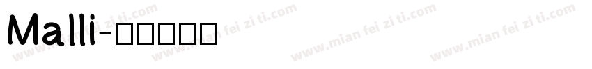 Malli字体转换