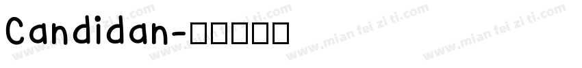 Candidan字体转换