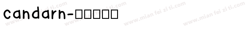 candarn字体转换