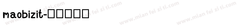 maobizit字体转换