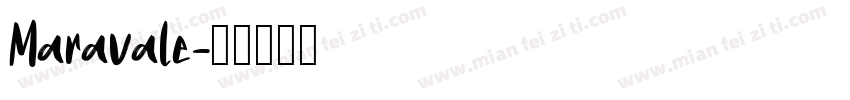 Maravale字体转换