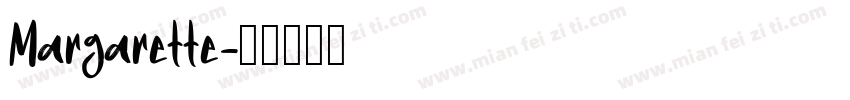 Margarette字体转换