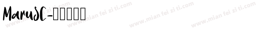 MaruSC字体转换