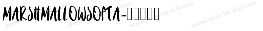 MARSHMALLOWSOFTA字体转换