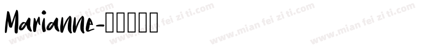 Marianne字体转换