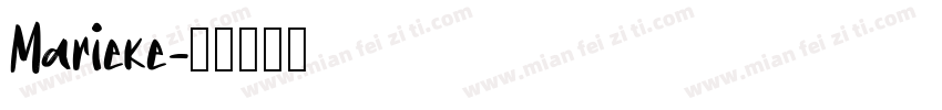 Marieke字体转换