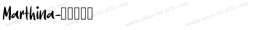 Marthina字体转换