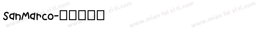 SanMarco字体转换