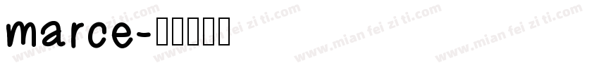 marce字体转换