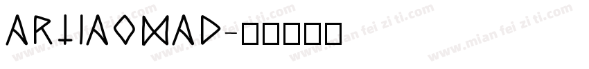 ARTIAOMAD字体转换