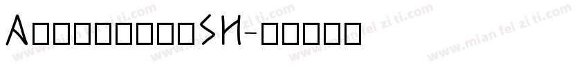 ArtscriptSH字体转换