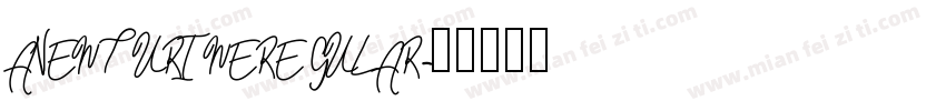 AVENTURINEREGULAR字体转换