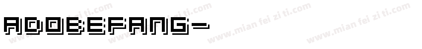 Adobefang字体转换