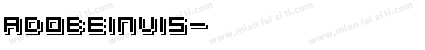 Adobeinvis字体转换