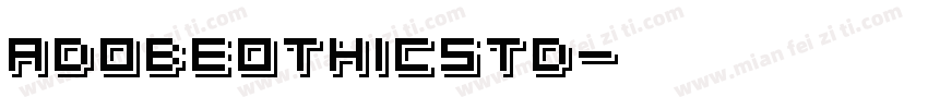Adobeothicstd字体转换
