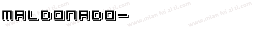 Maldonado字体转换