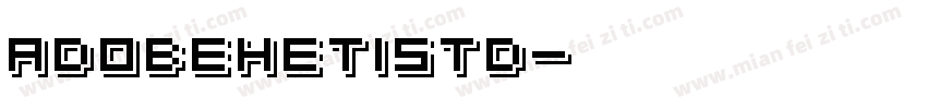adobehetistd字体转换