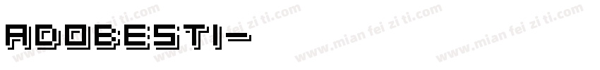 adobesti字体转换