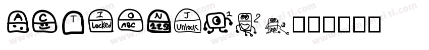 ACTIONJ123字体转换