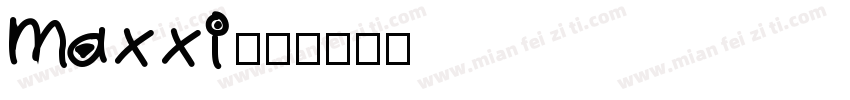 MAXXI字体转换