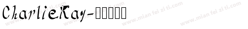 CharlieKay字体转换