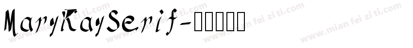 MaryKaySerif字体转换