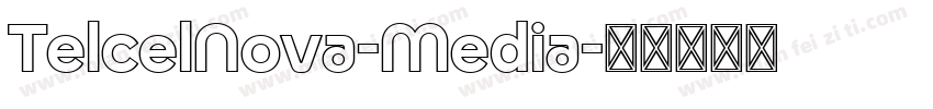 TelcelNova-Media字体转换