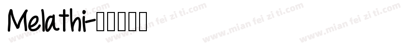 Melathi字体转换