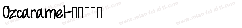 Ozcaramel字体转换