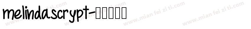 melindascrypt字体转换