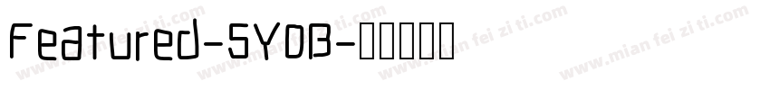 Featured-5Y0B字体转换