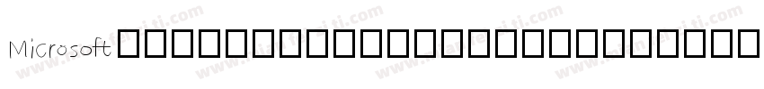 MicrosoftYaHeiUIRegu字体转换