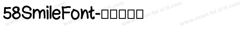 58SmileFont字体转换