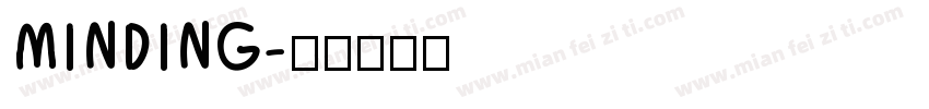 MINDING字体转换