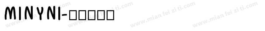 MINYNI字体转换