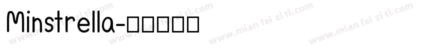 Minstrella字体转换